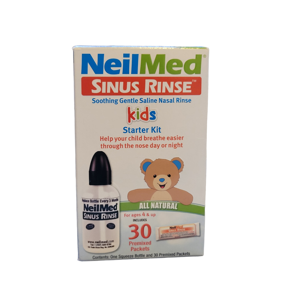 NeilMed Sinus Rise Pediatric Starter Kit-30 Premixed Packets